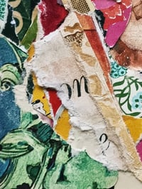 Image 2 of februllage studio originals, day twenty-two: ‘pink’