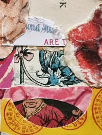 Image 4 of februllage studio originals, day twenty-two: ‘pink’