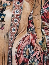 Image 4 of februllage studio originals, day twenty-five: ‘witch’