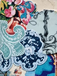 Image 3 of februllage studio originals, day twenty-seven: ‘lace’