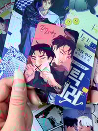 Image 3 of 「MIX」silver foil photocards