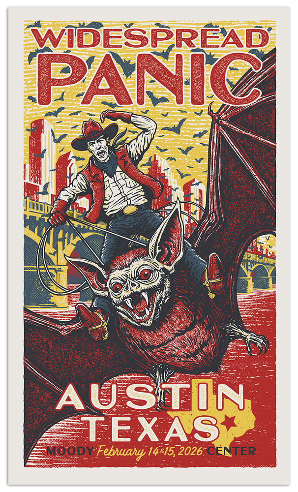 Image of Widespread Panic - Austin, TX - Artist Edition