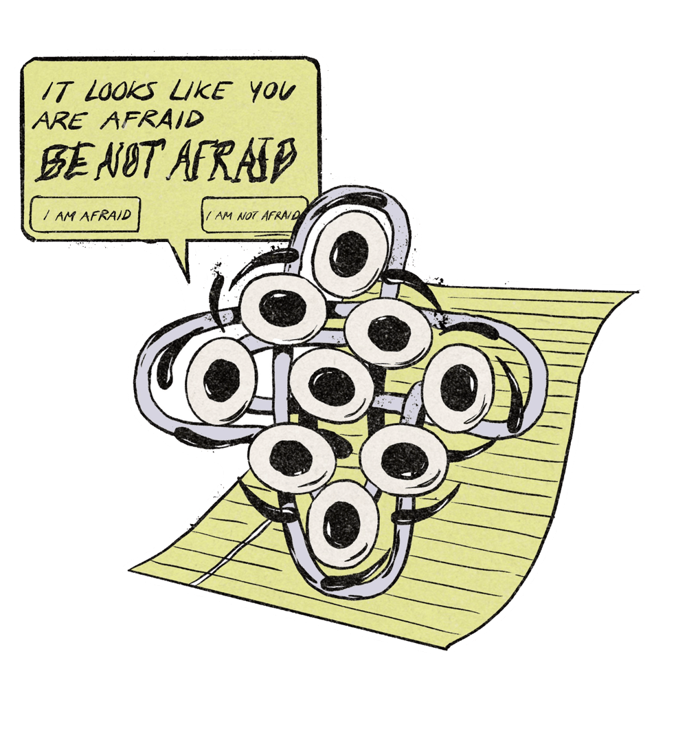 Image of Biblically Accurate Clippy Sticker