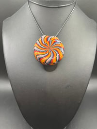 Image 2 of Hollow disc pendant