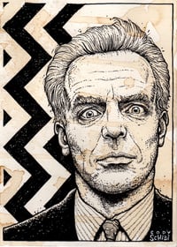 LELAND original ink illustration