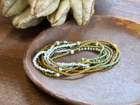 Image 1 of Doubled beaded necklace and Karen Hill Tribe 