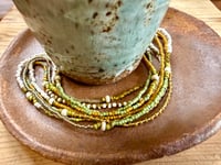 Image 16 of Doubled beaded necklace and Karen Hill Tribe 