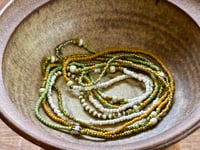 Image 23 of Doubled beaded necklace and Karen Hill Tribe 