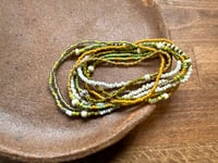 Image 25 of Doubled beaded necklace and Karen Hill Tribe 