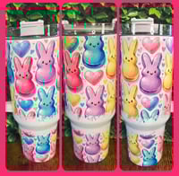 🐰🌈 Pastel Peep Dreams Tumbler