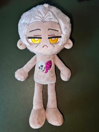 Image 3 of PRE-ORDER Mio's 10cm Thanatos & Zagreus pair plushies