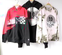 Image 4 of the 10th red black ten 10 party tenth 10th birthday bday gift courtneycourtney hoodie sweatshirt