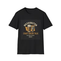 Image 1 of Washington Craft Brew Talk T-Shirt — Established 2021