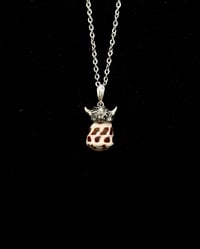 Hebrew Cone Pendant w/ Horned Opihi Awa Coral Cap 