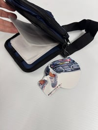 Image 1 of Vintage Circa Disc man and 12 double sided CD holder