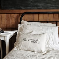 mini  cushion cover - cream