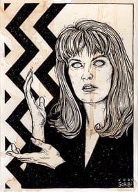 LAURA original ink illustration