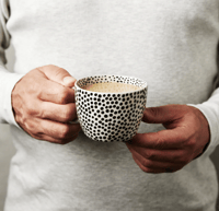 Image 3 of Mug - Black Sprinkle