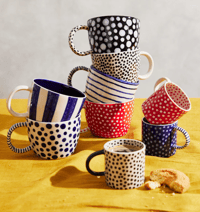 Image 4 of Mug - Black Sprinkle