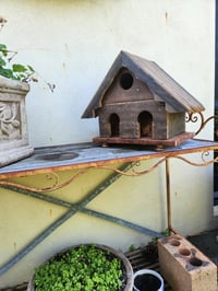 Image 3 of Rustic recycled timber birdhouse