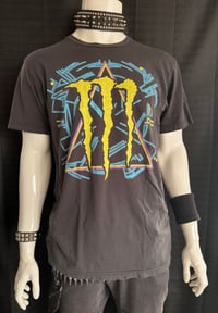 Image 1 of Stevie Rachelle 'Stage Worn / Monster Energy / Def Leppard Style" XL Tour T-Shirt