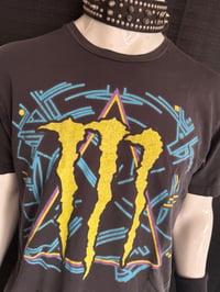 Image 3 of Stevie Rachelle 'Stage Worn / Monster Energy / Def Leppard Style" XL Tour T-Shirt