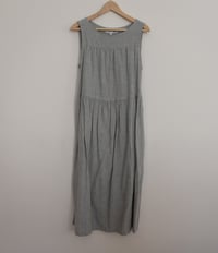 Image 1 of Uniqlo linen/cotton blend maxi dress ladies size M