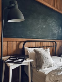 Image 2 of hand stitched heavy raw linen cushion cover {i}