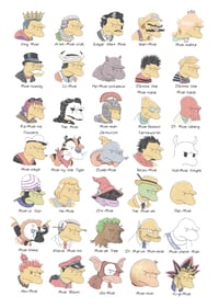 "Moevember 2025" A5 Print