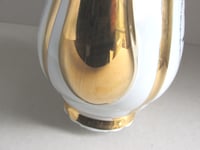 Image 10 of Vintage Czechoslovakian Porcelain Teapot, Courting Couple Decor of Man Proposing 