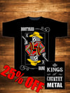 'KINGS OF COUNTRY METAL'  T-Shirt