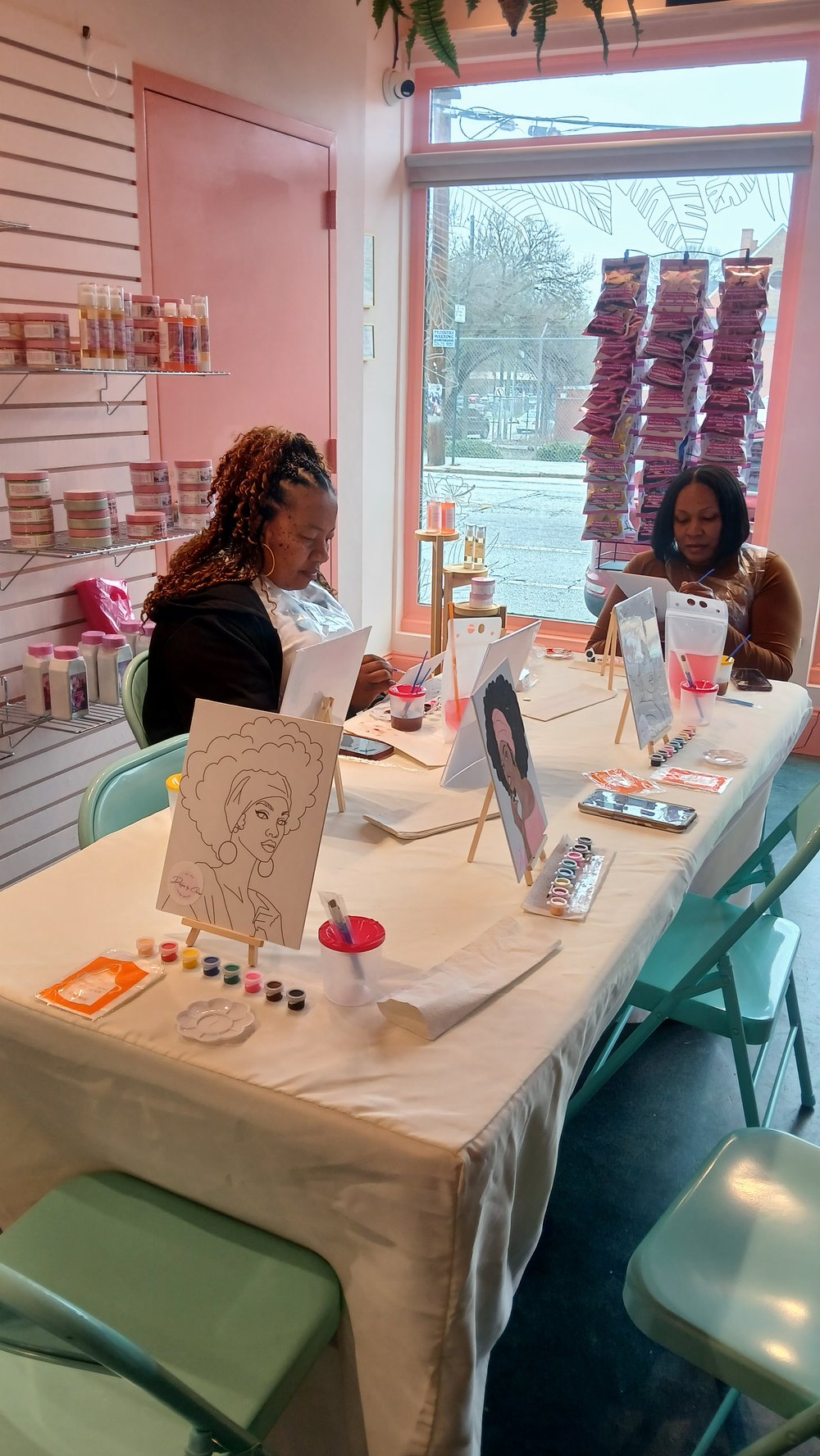 Image of March 21st - Atlanta Paint, Sip & Shop 