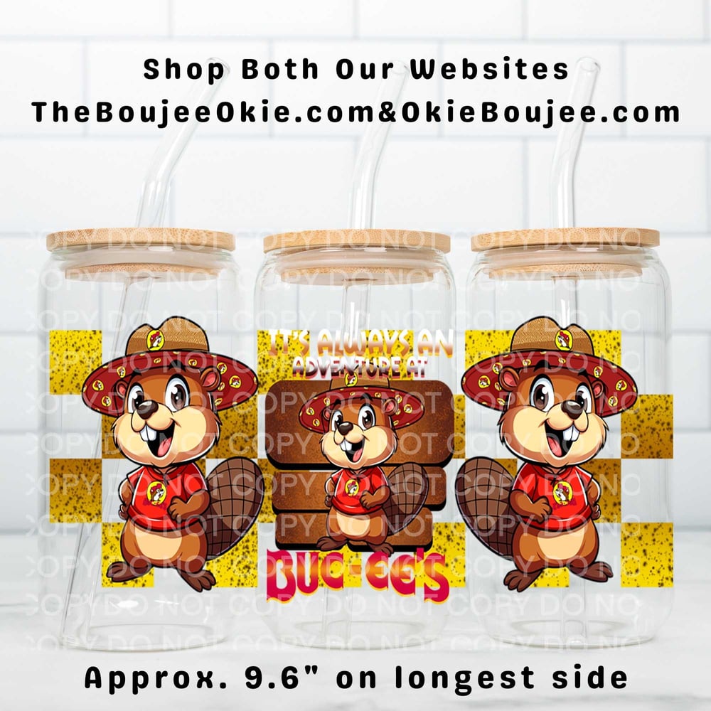 Image of Bucees Uv Dtf Wrap Double Sided     W0550