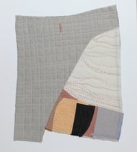 Image 1 of *SALE* Sand Tracks. Textile Art Composition