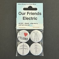 I Love Pylons - Badge Set