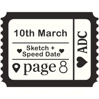 Sketch + Speed Date - Central London - Male x Female 10th March
