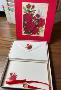 Vintage Rose Stationery