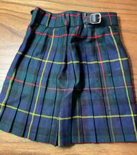 Image 1 of Sweet Vintage Wool Kilt Made in Scotland for Child