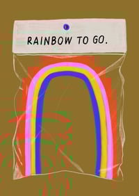 Postkarte - RAINBOW TO GO. / new Version
