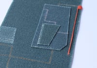 Image 3 of *SALE* Waxed Canvas Collaged Composition No.2