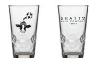Cow Soccer Glass