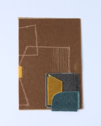 Image 1 of *SALE* Waxed Canvas Collaged Composition No.3