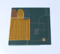 Image 1 of *SALE* Waxed Canvas Collaged Composition No.4