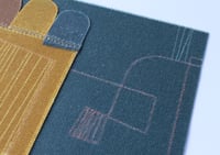 Image 4 of *SALE* Waxed Canvas Collaged Composition No.4