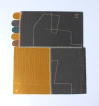 Image 1 of *SALE* Waxed Canvas Collaged Composition No.5