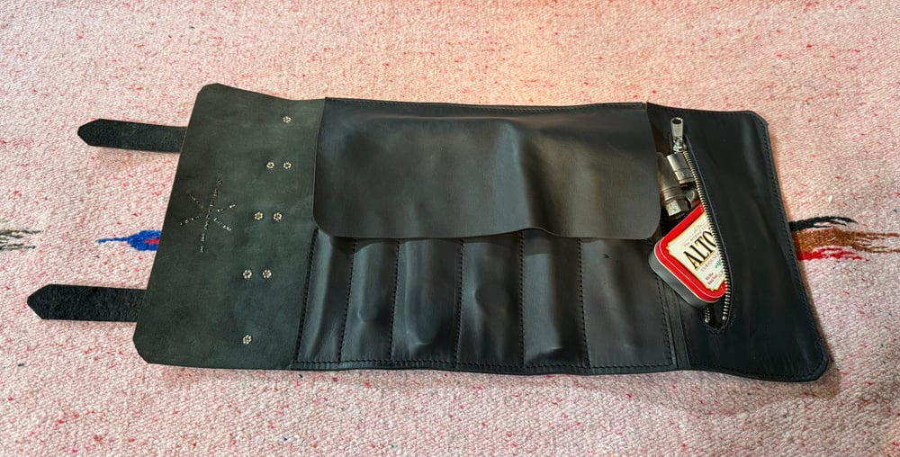 Image of Heartland MFG Leather Studded Tool Roll