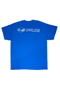 Image 2 of HARCORE  TEE - BLUE