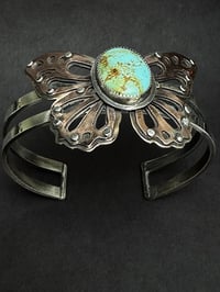 Image 1 of Mixed Metal Butterfly Cuff