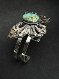 Image 2 of Mixed Metal Butterfly Cuff