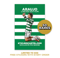 Julian Araujo Pin Badge - Limited to 500 - Pre-Order